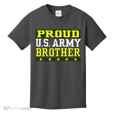Proud U.S. Army Brother Kids T-Shirt