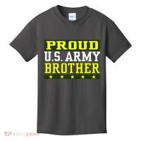 Proud U.S. Army Brother Kids T-Shirt thumb 0