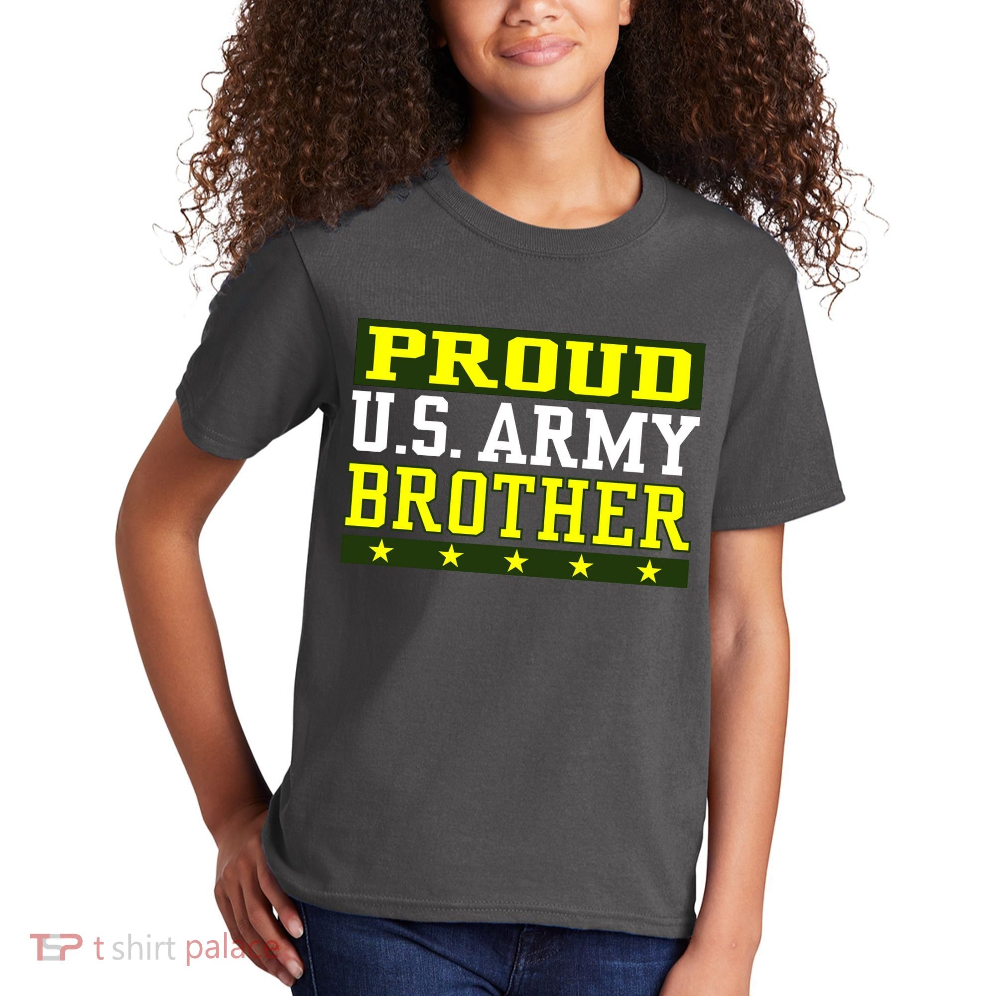 Proud U.S. Army Brother Kids T-Shirt