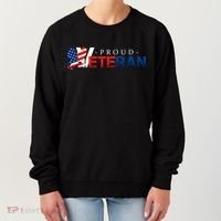 Proud USA Veteran Eagle Women's Sweatshirt thumb 0