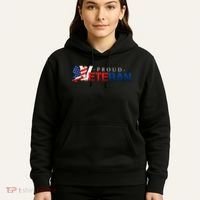 Proud USA Veteran Eagle Hoodie thumb 5