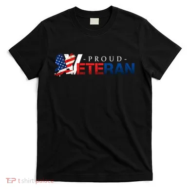 Proud USA Veteran Eagle T-Shirt