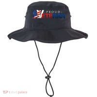 Proud USA Veteran Eagle Bucket Hat thumb 0