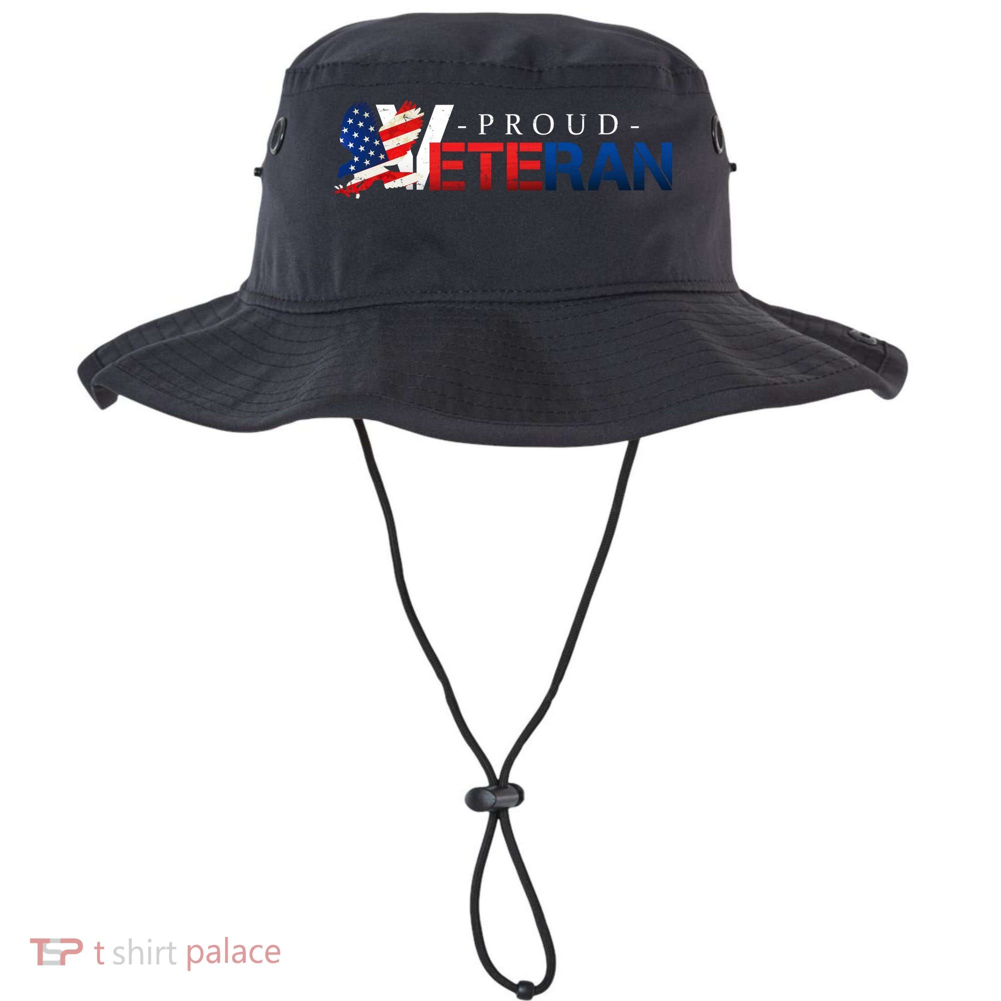 Proud USA Veteran Eagle Bucket Hat