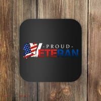 Proud USA Veteran Eagle Coaster thumb 0