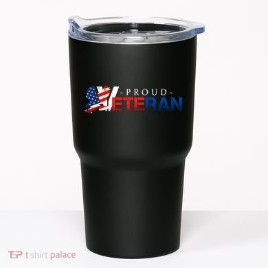 Proud USA Veteran Eagle Tumbler