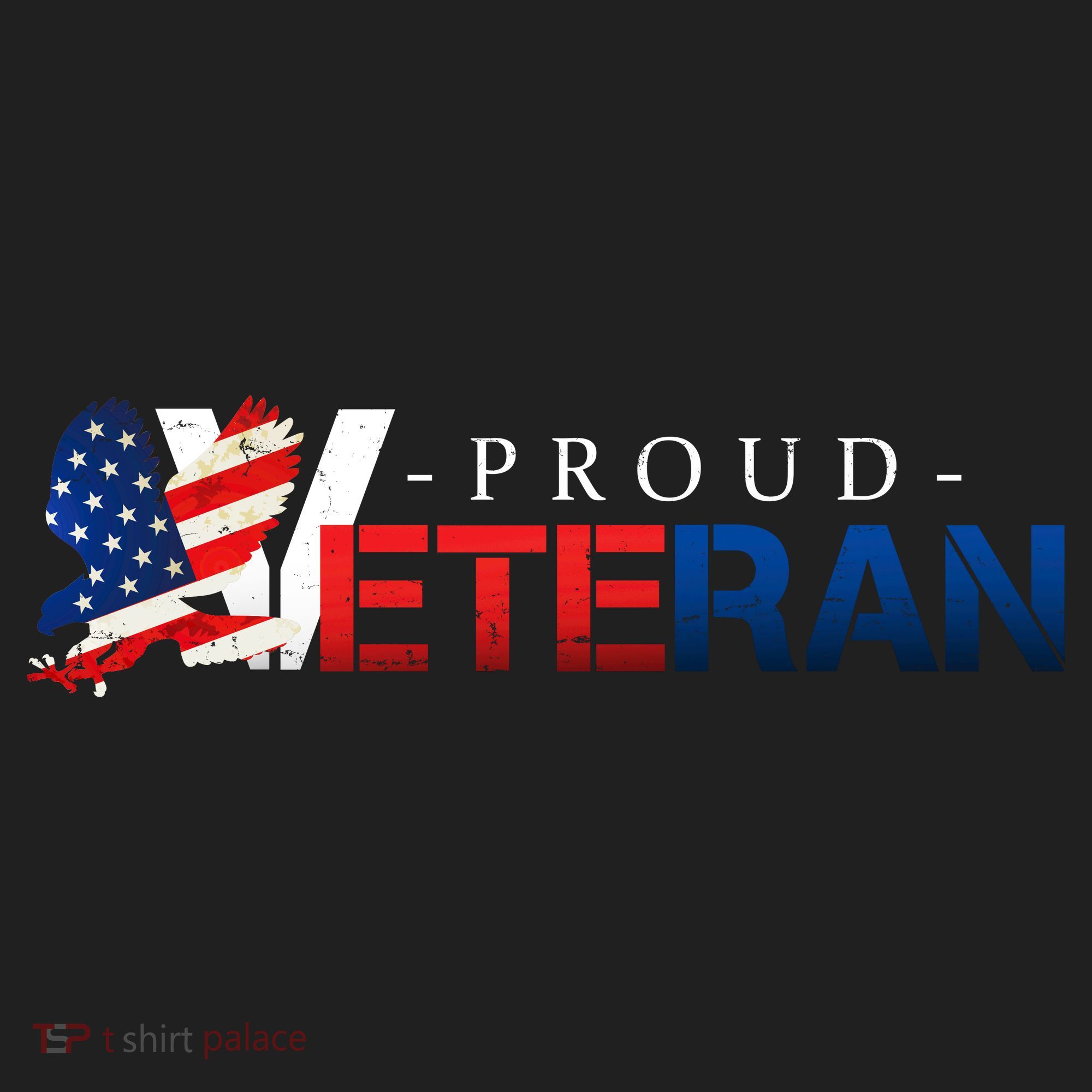 Proud USA Veteran Eagle Tumbler