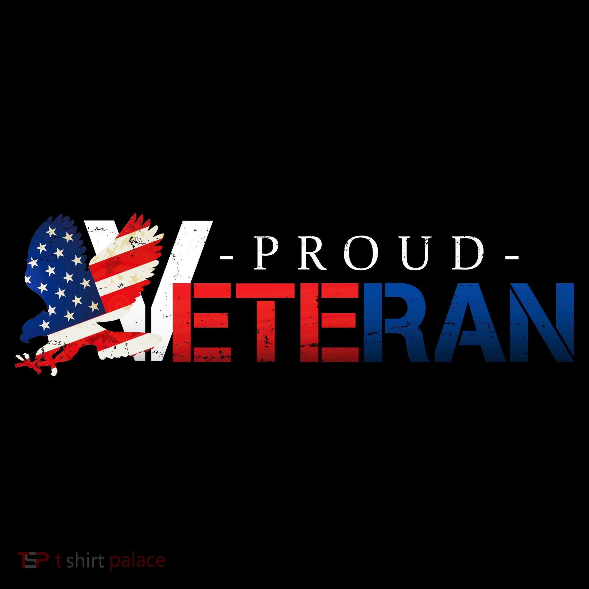 Proud USA Veteran Eagle Mousepad