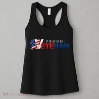 Proud USA Veteran Eagle Women's Tank Top thumb 3