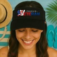 Proud USA Veteran Eagle Visor thumb 2