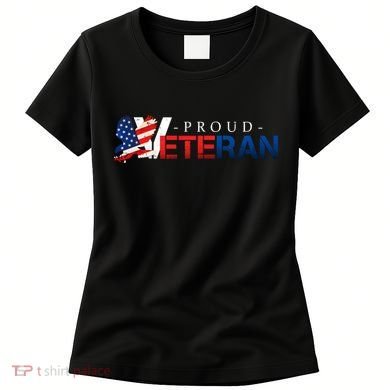 Proud USA Veteran Eagle Women's T-Shirt
