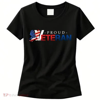 Proud USA Veteran Eagle Women's T-Shirt
