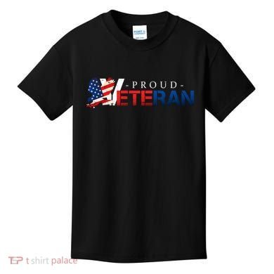 Proud USA Veteran Eagle Kids T-Shirt