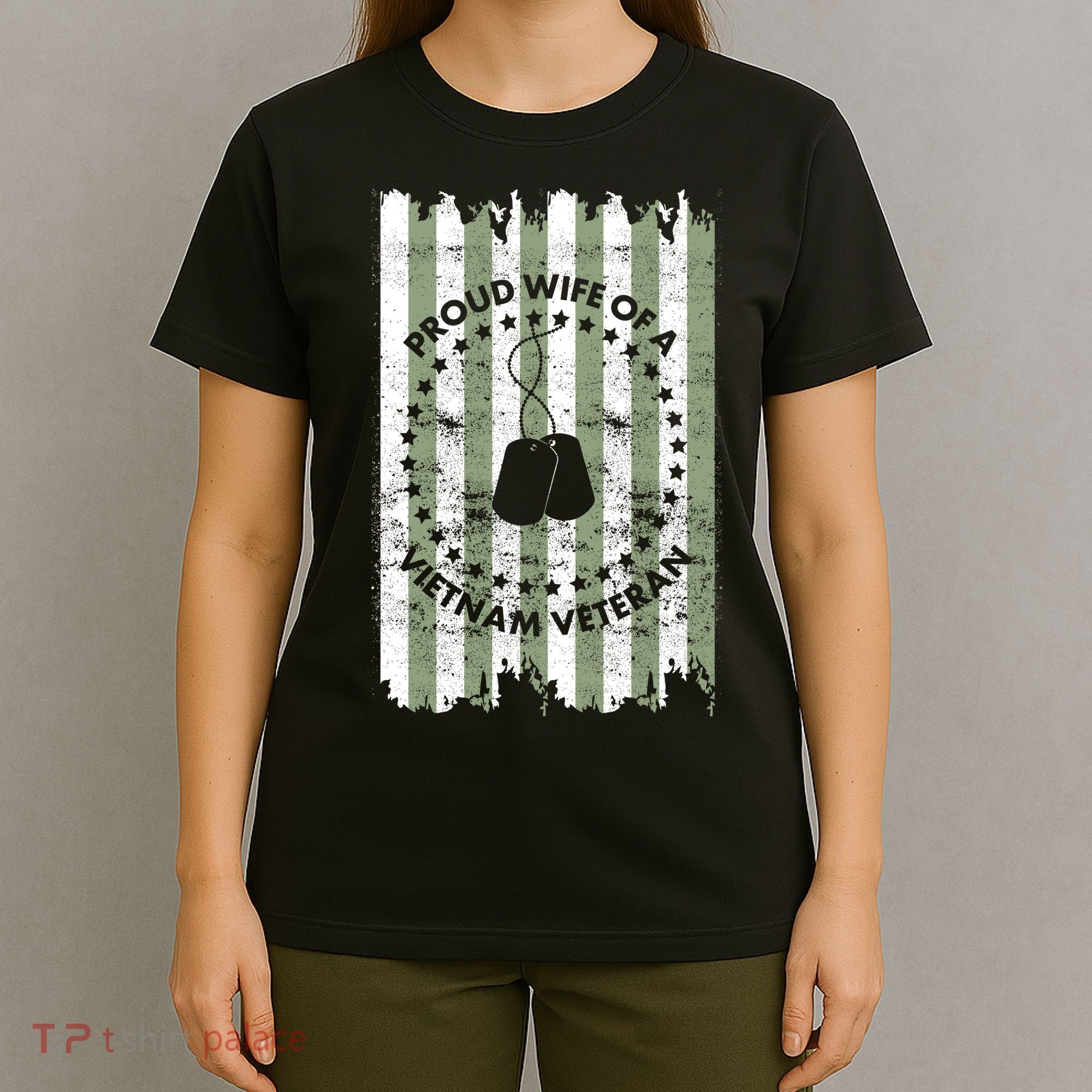 Proud Wife Of A Vietnam Veteran T-Shirt
