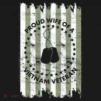 Proud Wife Of A Vietnam Veteran Women's Hoodie thumb 2