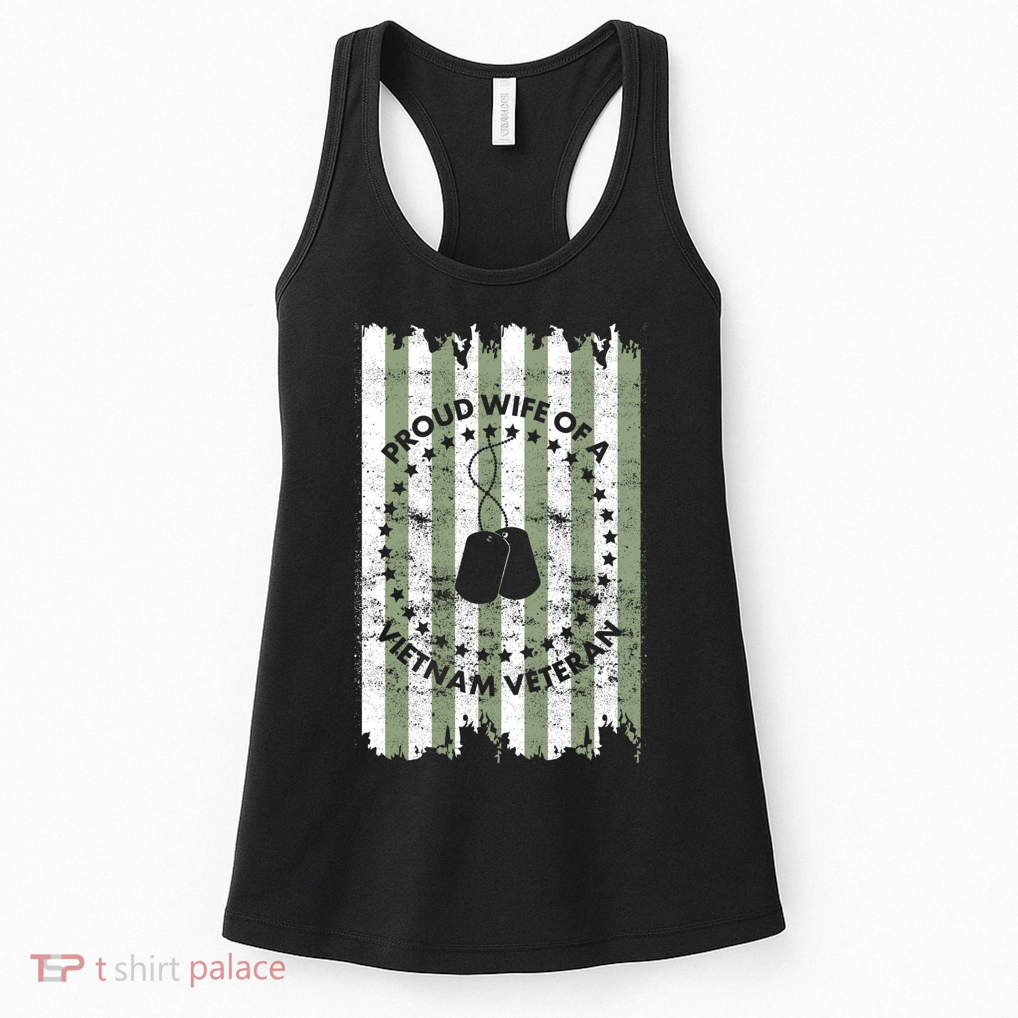 Proud Wife Of A Vietnam Veteran Women's Tank Top