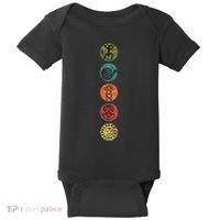 Puerto Rico Petroglyphs Art Letters Baby Bodysuit thumb 0