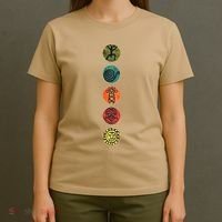 Puerto Rico Petroglyphs Art Letters T-Shirt thumb 4