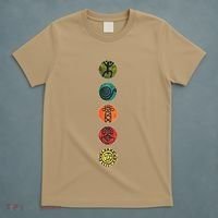 Puerto Rico Petroglyphs Art Letters T-Shirt thumb 5