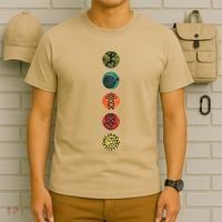 Puerto Rico Petroglyphs Art Letters T-Shirt thumb 6