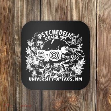 Psychedelic Research Coaster
