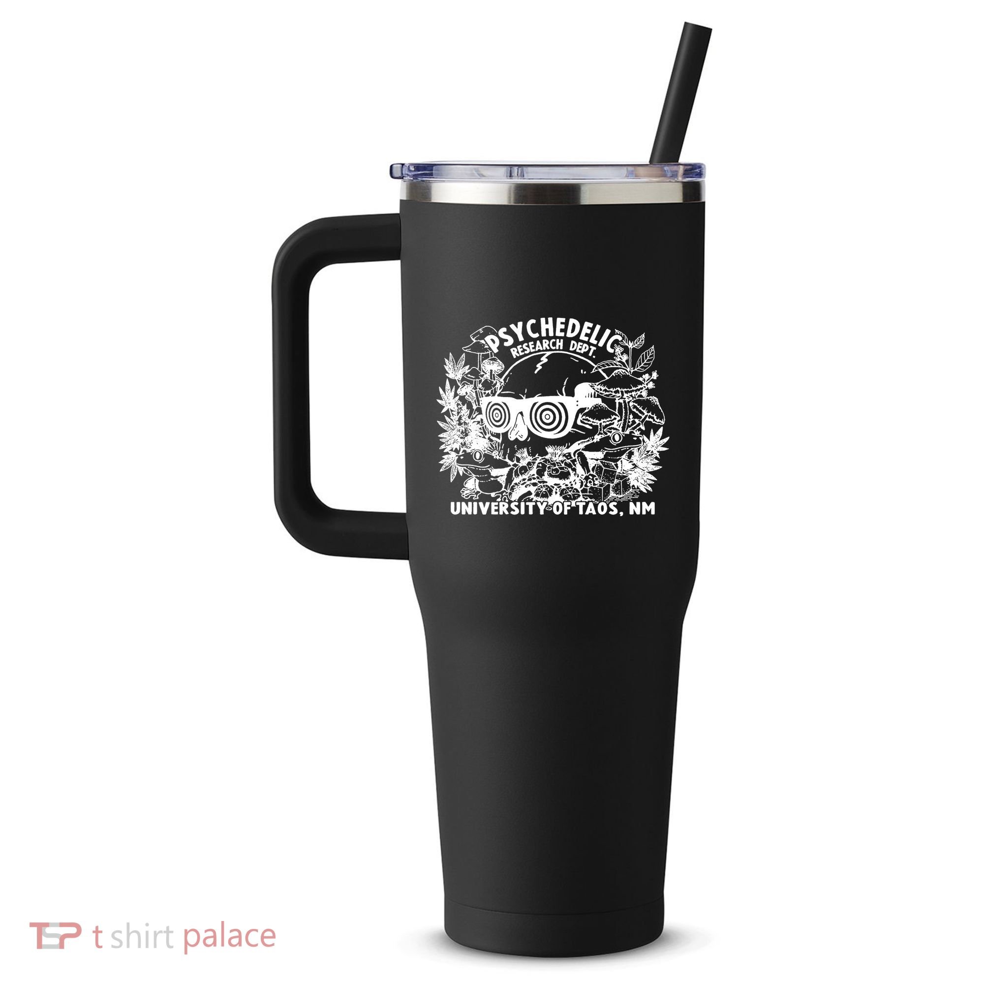 Psychedelic Research 40oz Vacuum Insulated Stainless Steel Travel Tumbler