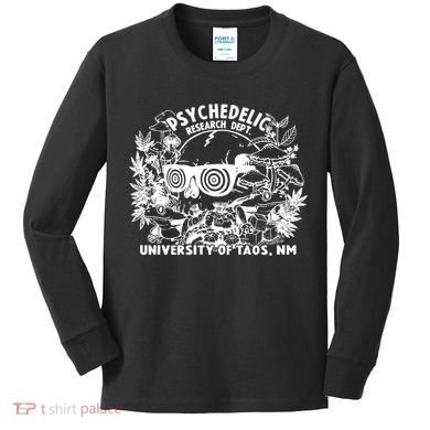 Psychedelic Research Kids Long Sleeve Shirt