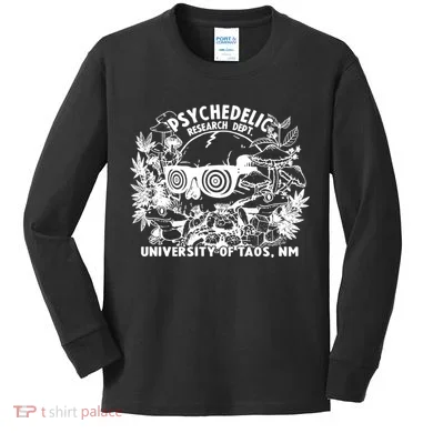 Psychedelic Research Kids Long Sleeve Shirt