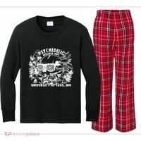 Psychedelic Research Kids Long Sleeve Plaid Pajama Set thumb 0