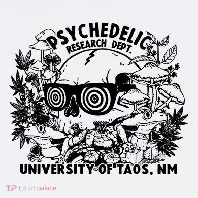 Psychedelic Research Garment-Dyed Sweatshirt