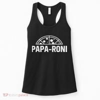 Papa Roni Pizza Funny Women's Tank Top thumb 0