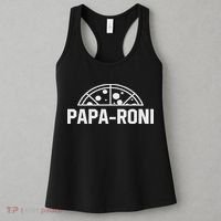 Papa Roni Pizza Funny Women's Tank Top thumb 3