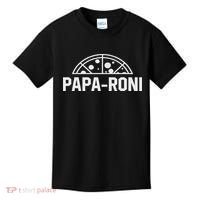 Papa Roni Pizza Funny Kids T-Shirt thumb 0