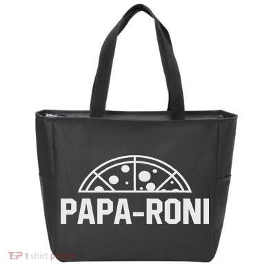 Papa Roni Pizza Funny Tote Bag