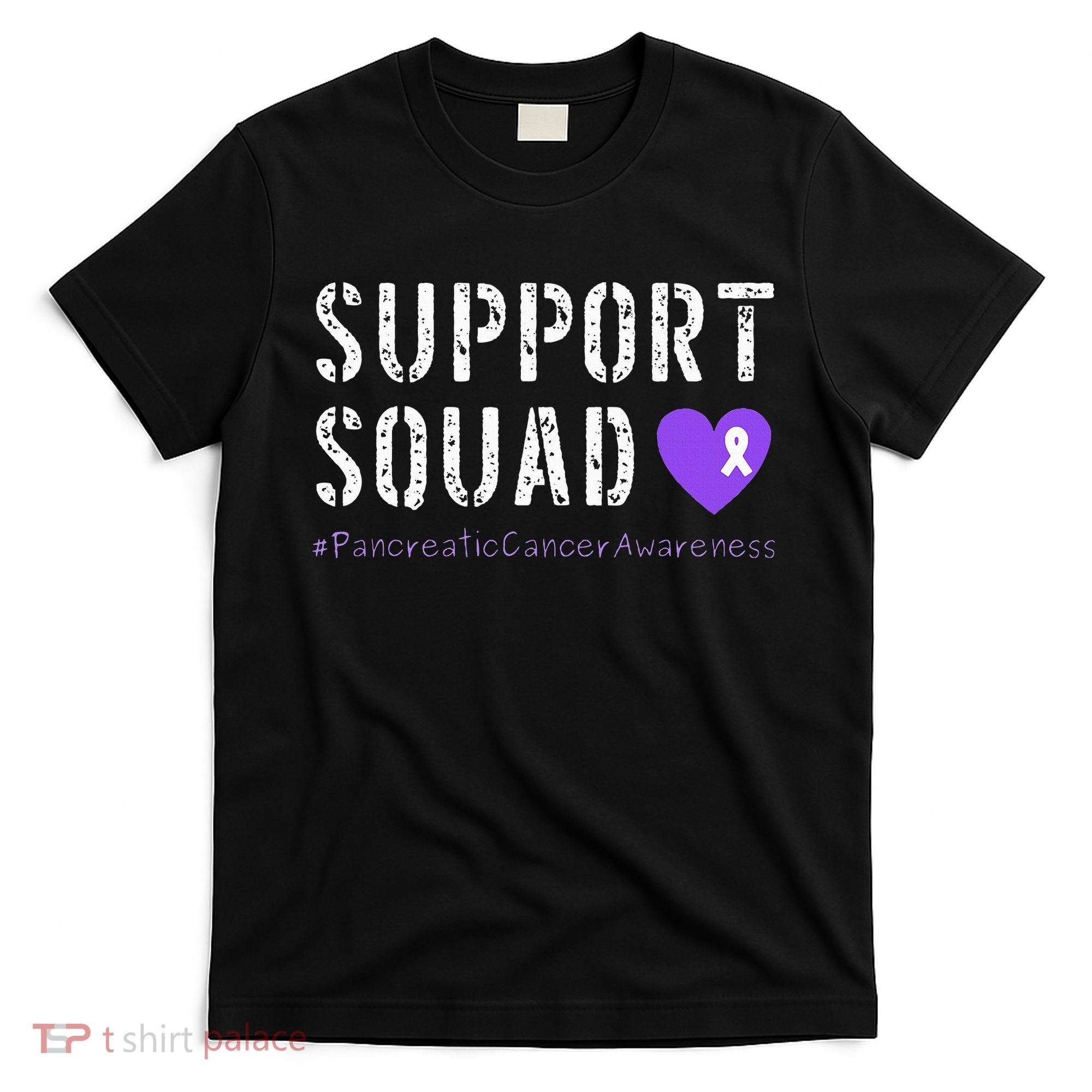 Purple Ribbon Pancreatic Cancer Awareness T-Shirt