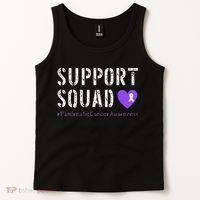 Purple Ribbon Pancreatic Cancer Awareness Tank Top thumb 2