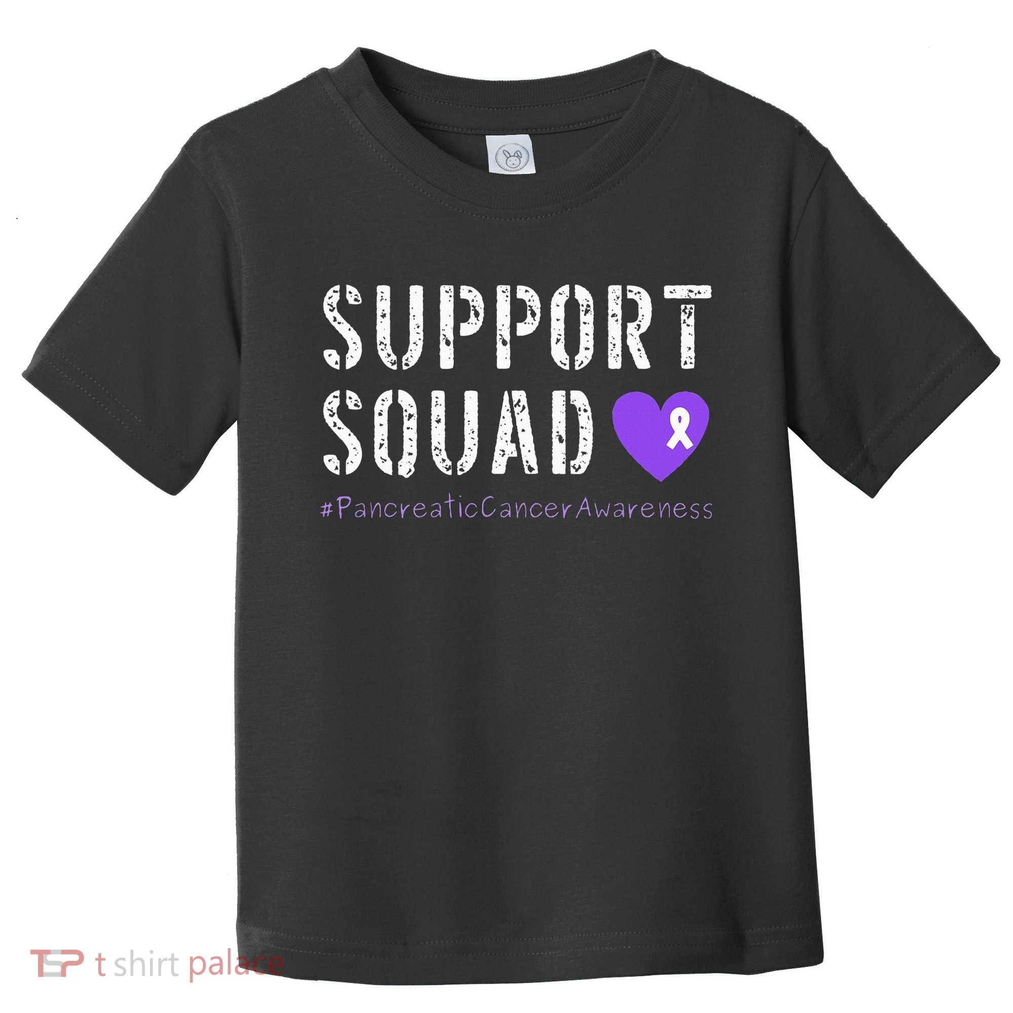 Purple Ribbon Pancreatic Cancer Awareness Toddler T-Shirt