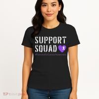 Purple Ribbon Pancreatic Cancer Awareness Women's T-Shirt thumb 4