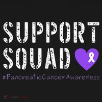 Purple Ribbon Pancreatic Cancer Awareness Tote Bag thumb 4