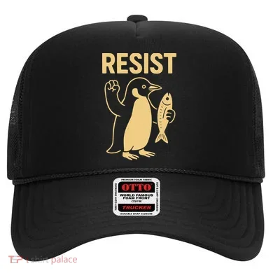 Penguin Resist Penguins Protest Against Tariffs Gift Hat