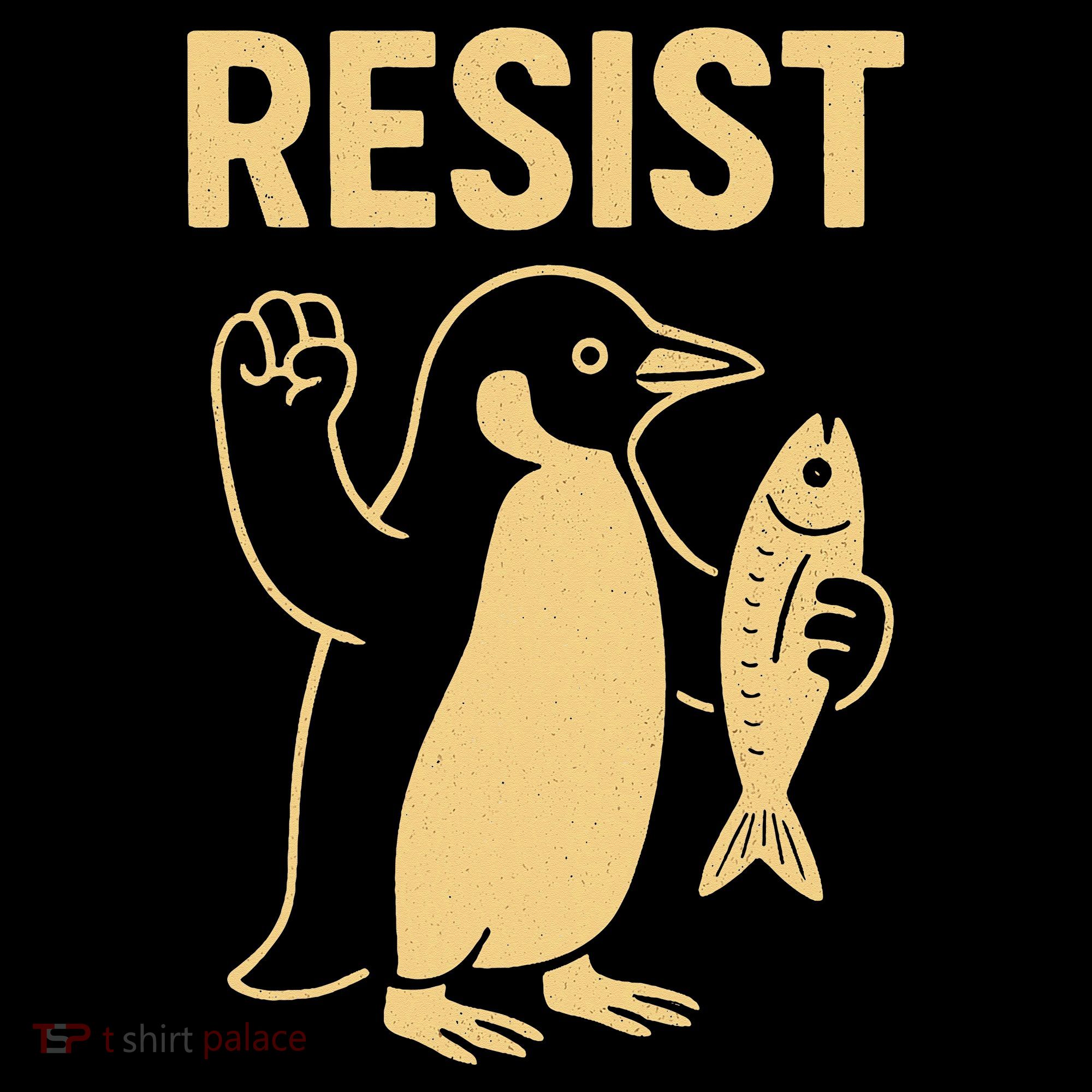 Penguin Resist Penguins Protest Against Tariffs Gift Toddler Hoodie