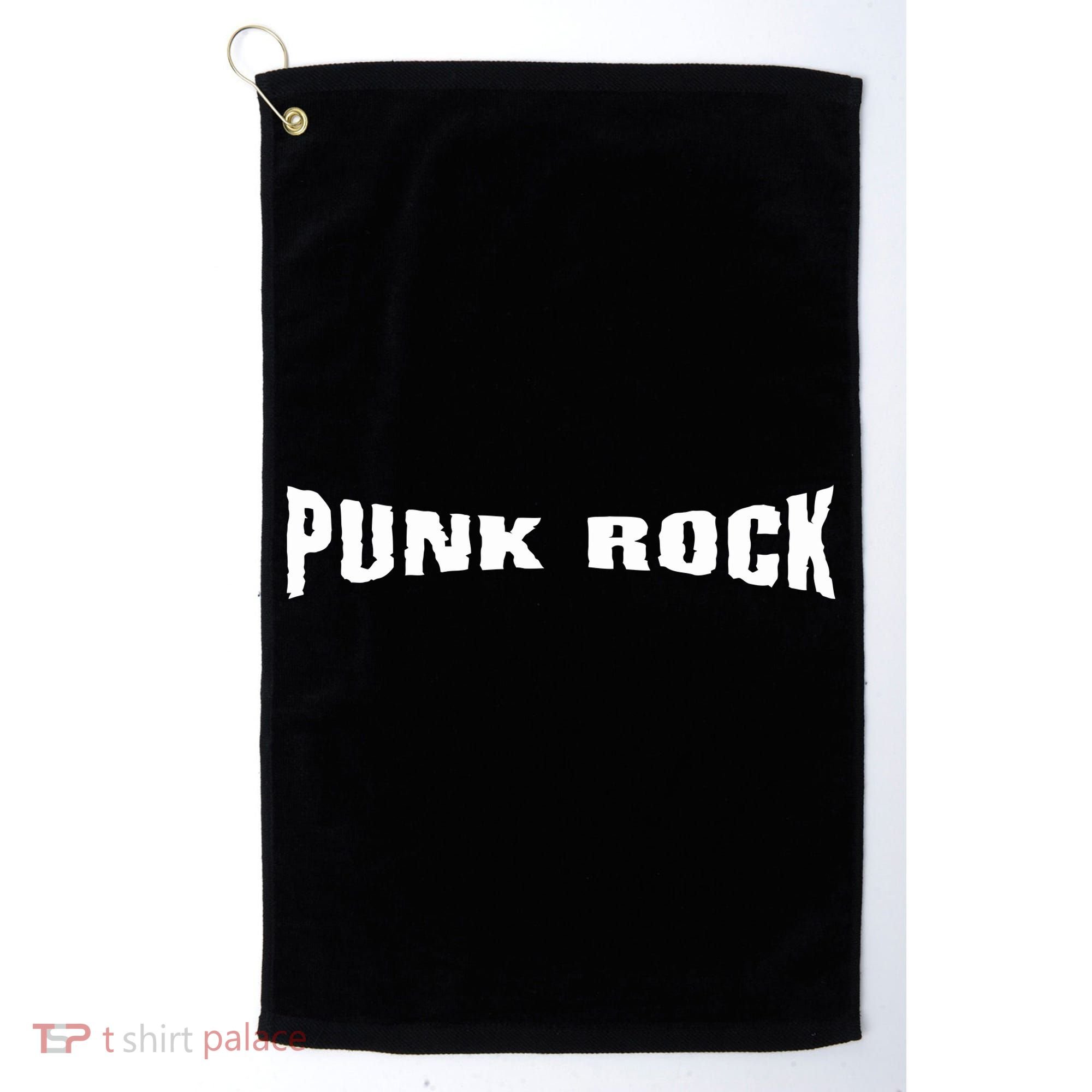 Punk Rock Golf Towel