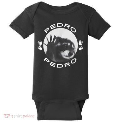 Pedro Raccoon Baby Bodysuit