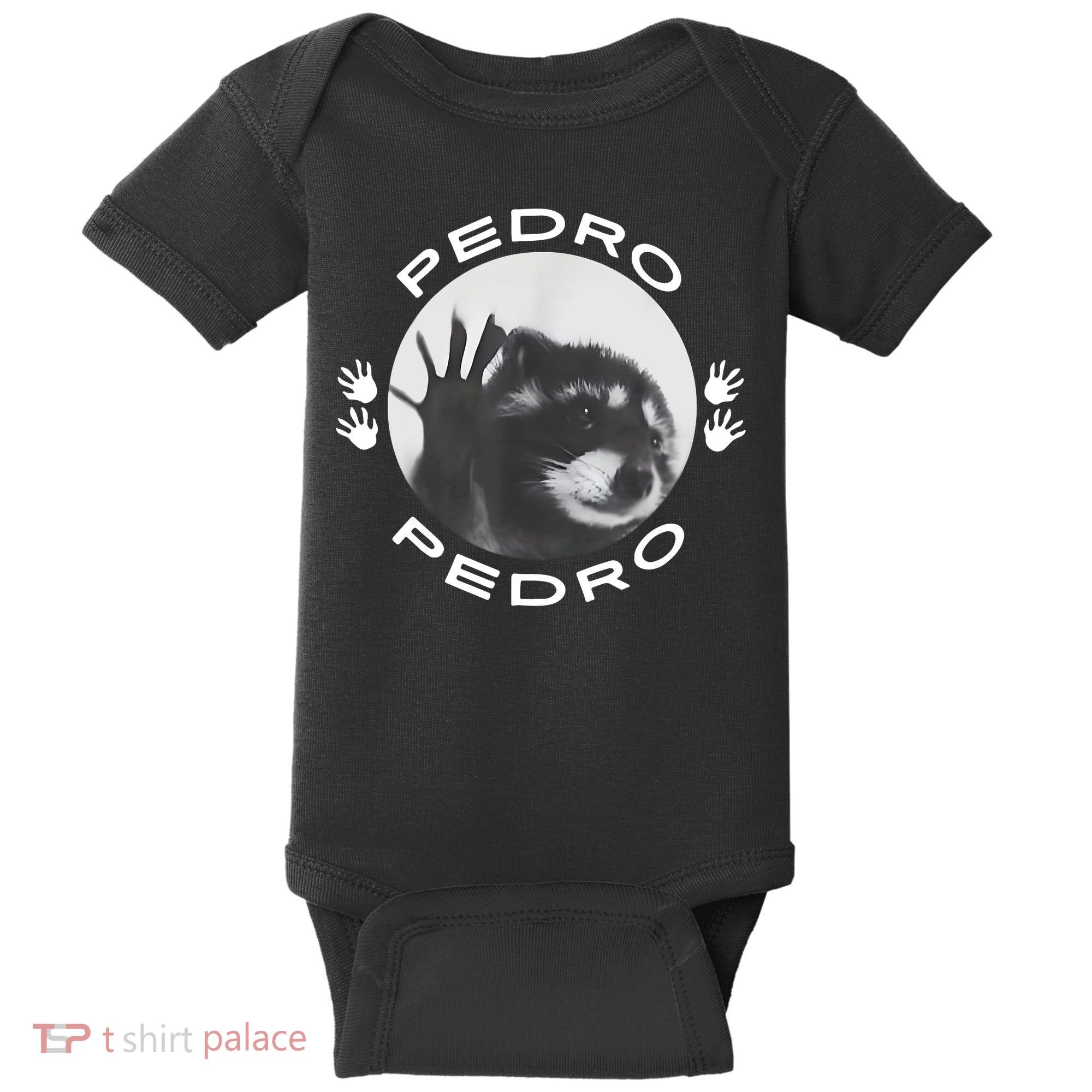 Pedro Raccoon Baby Bodysuit