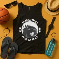 Pedro Raccoon Tank Top thumb 4