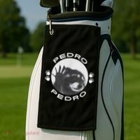 Pedro Raccoon Golf Towel thumb 2