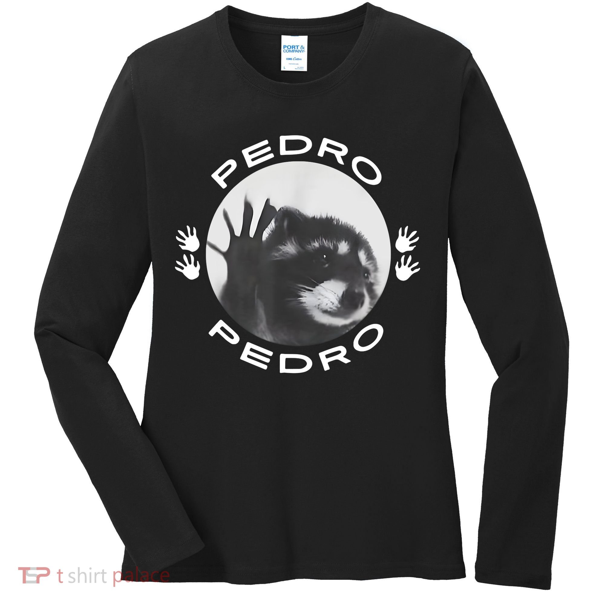 Pedro Raccoon Women's Long Sleeve Shirt