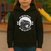 Pedro Raccoon Kids Hoodie thumb 3