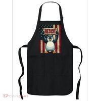 Penguin Resist Penguins Protest Against Tariffs Apron thumb 0