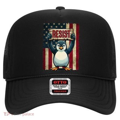 Penguin Resist Penguins Protest Against Tariffs Hat